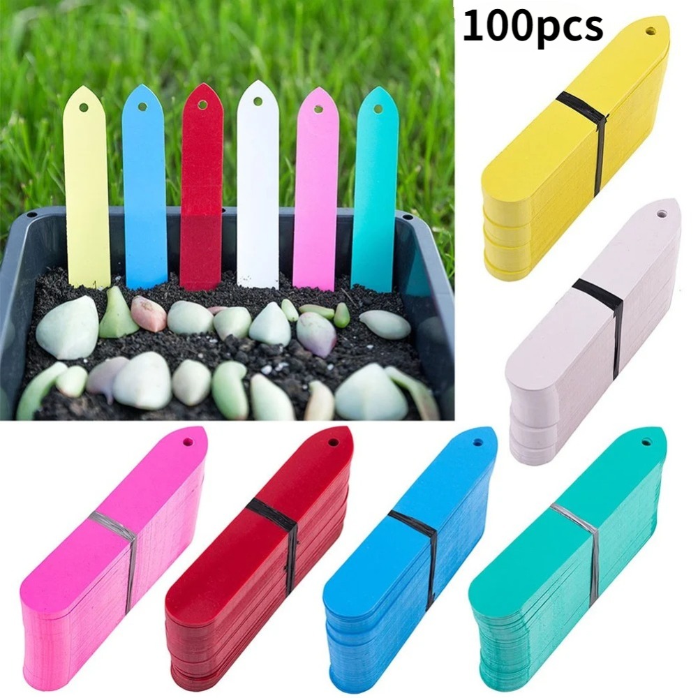 Garden Label Marker - 100 pcs Penanda Pot Tanaman, Label