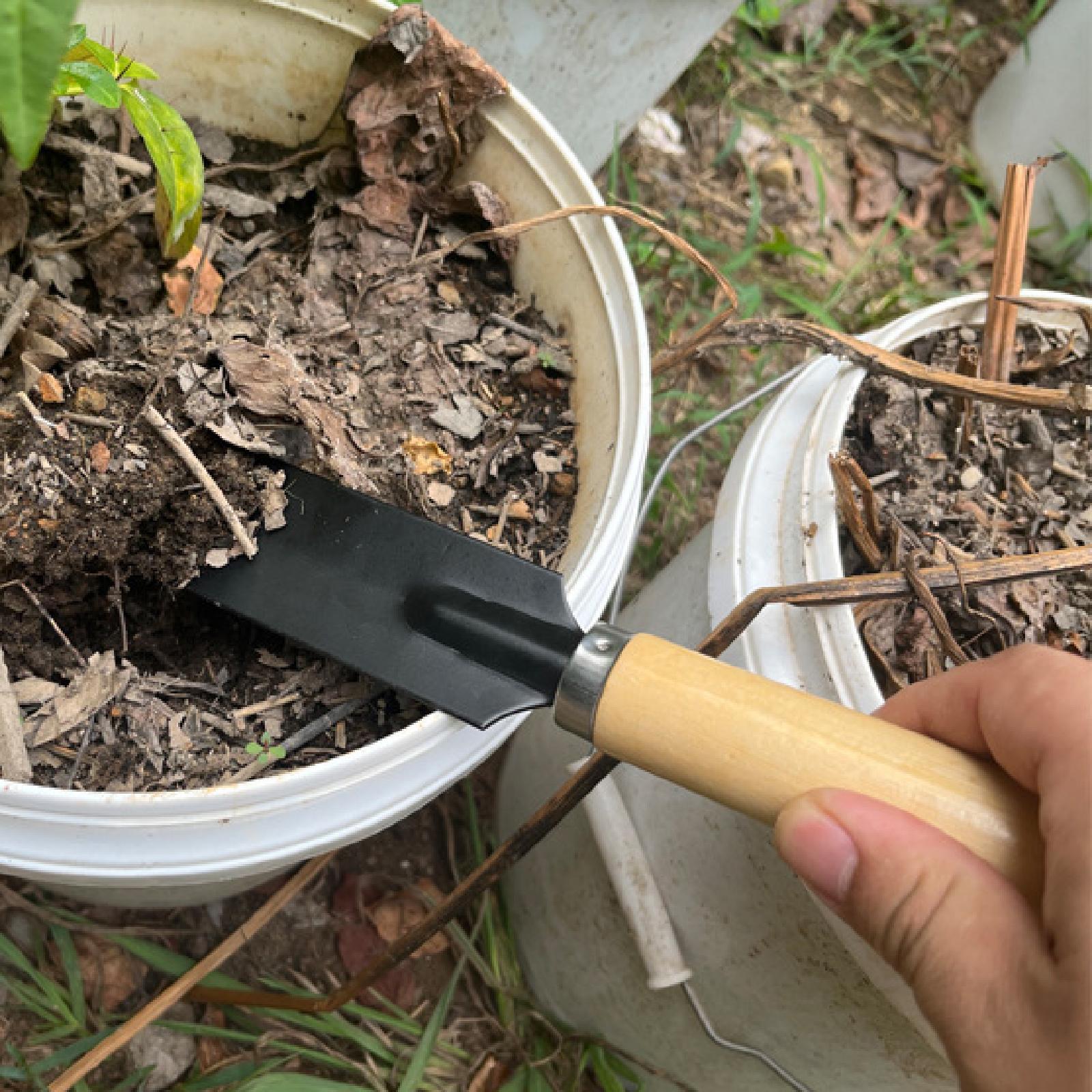 Garden Hand Trowel - Alat Penggali Sekop Kebun Kecil Gagang