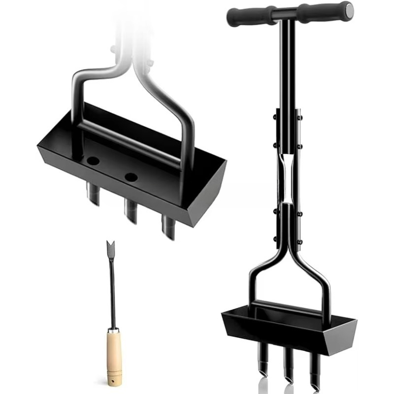 Gardening Yard Tools - Aerator Rumput Manual, Alat Pencungkil Inti