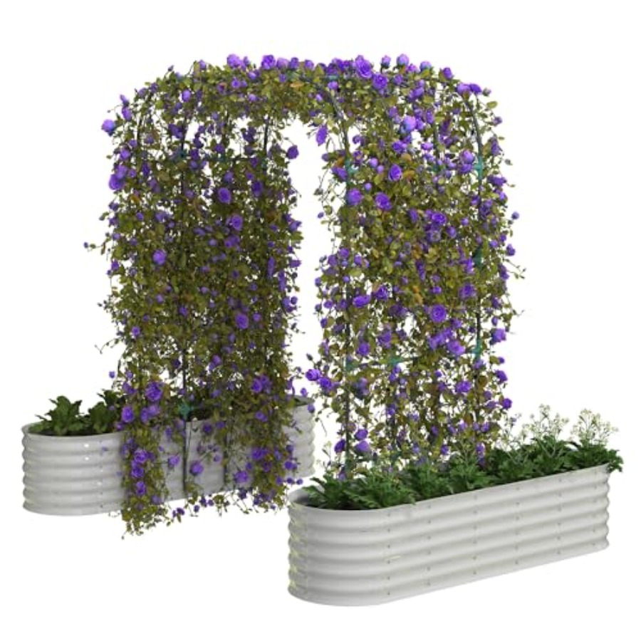 Raised Bed Planter Box - Kotak Tanam Terangkat Galvanis 96 cm