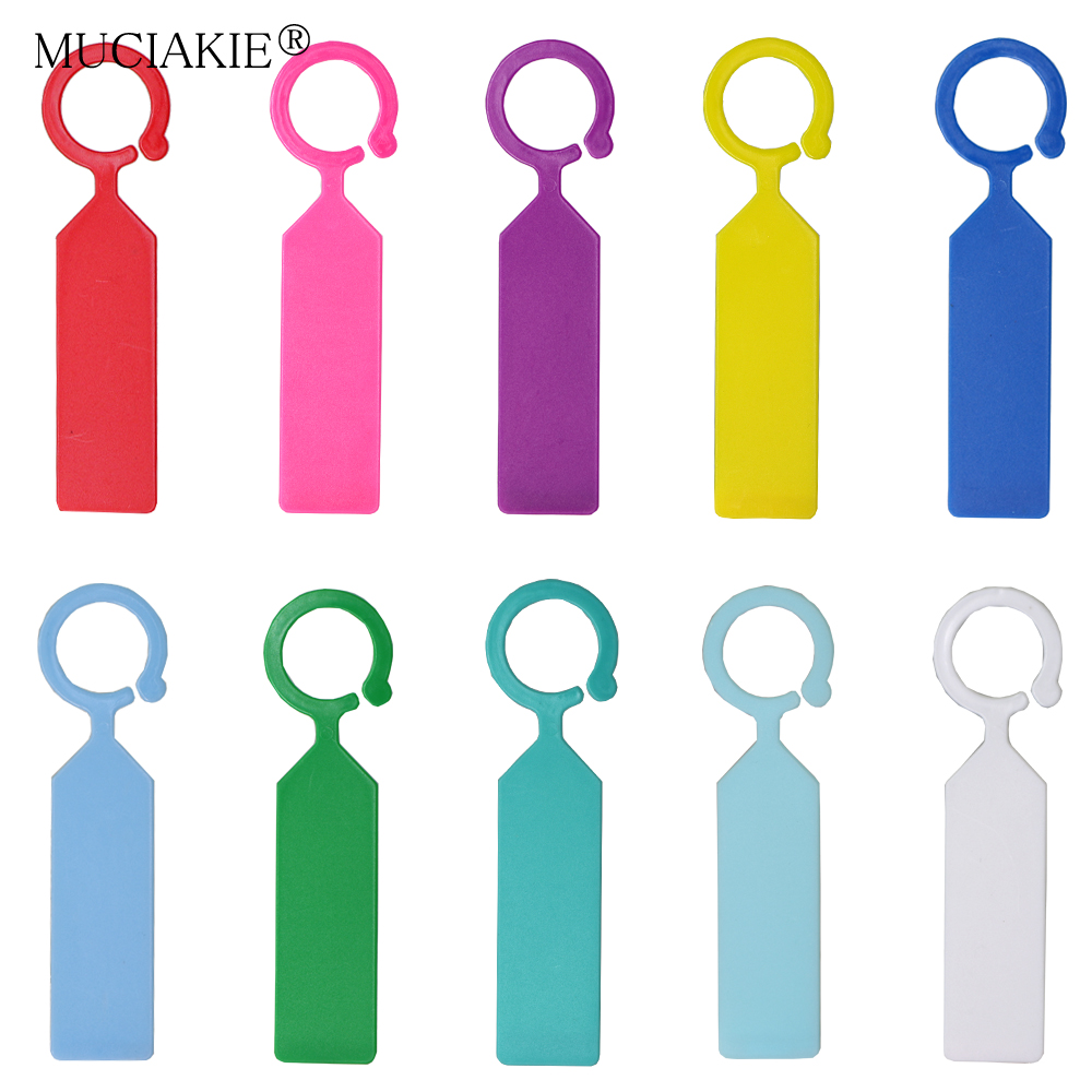 Garden Label Marker - MUCIAKIE 50 Buah Label Gantung Plastik