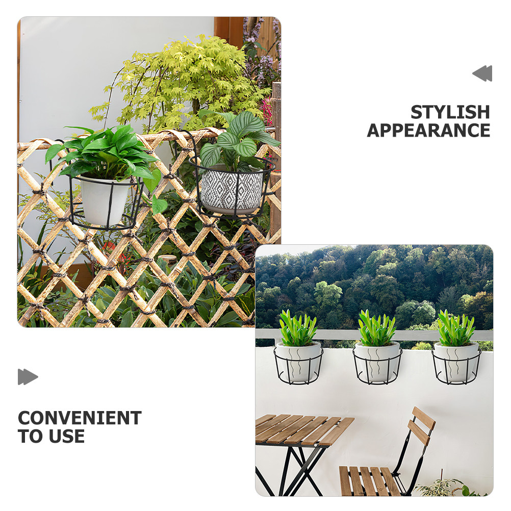 4 Buah Rak Pot Bunga Gantung B - Hanging Planter Basket ulasan dan harga