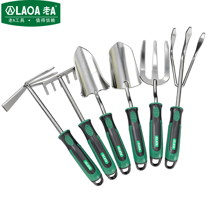 LAOA Sekop Berkebun Baja Tahan - Gardening Tools On Sale ulasan dan harga