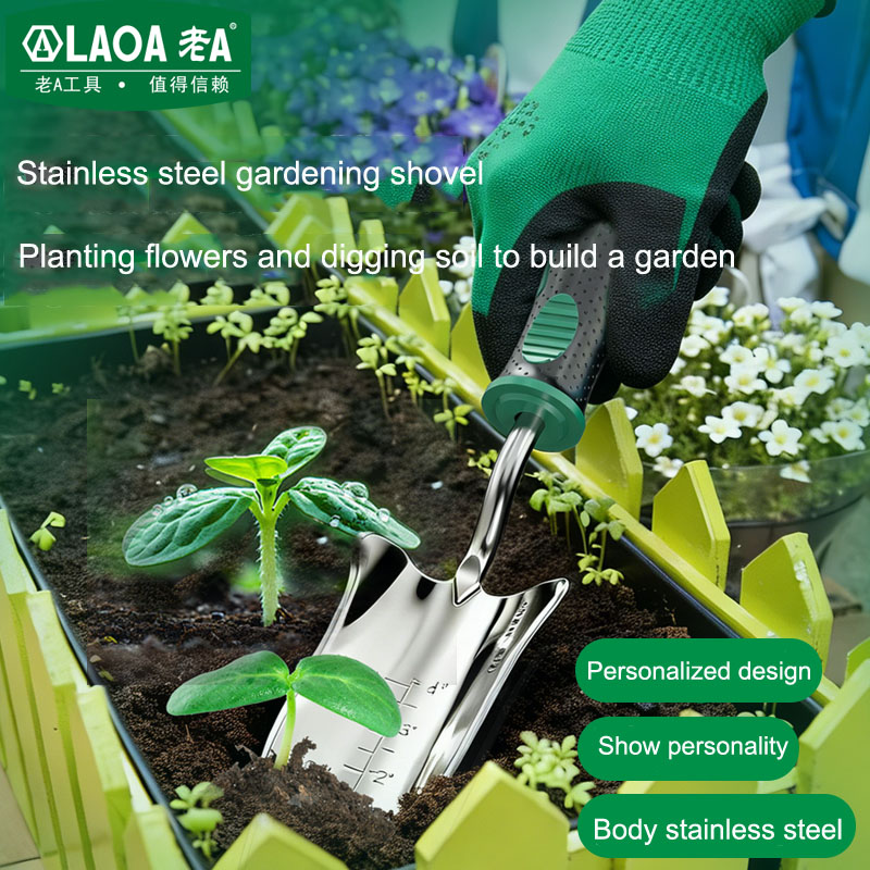LAOA Sekop Berkebun Baja Tahan - Gardening Tools On Sale ulasan dan harga