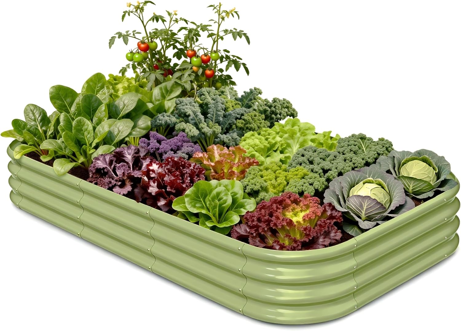 Kotak Tanam Terangkat Galvanis - Raised Bed Planter Box ulasan dan harga