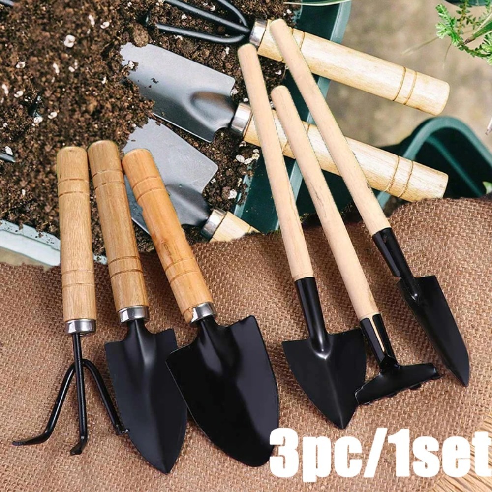 Set Alat Kebun Mini 3 Buah/Set - Gardening Tools On Sale ulasan dan harga