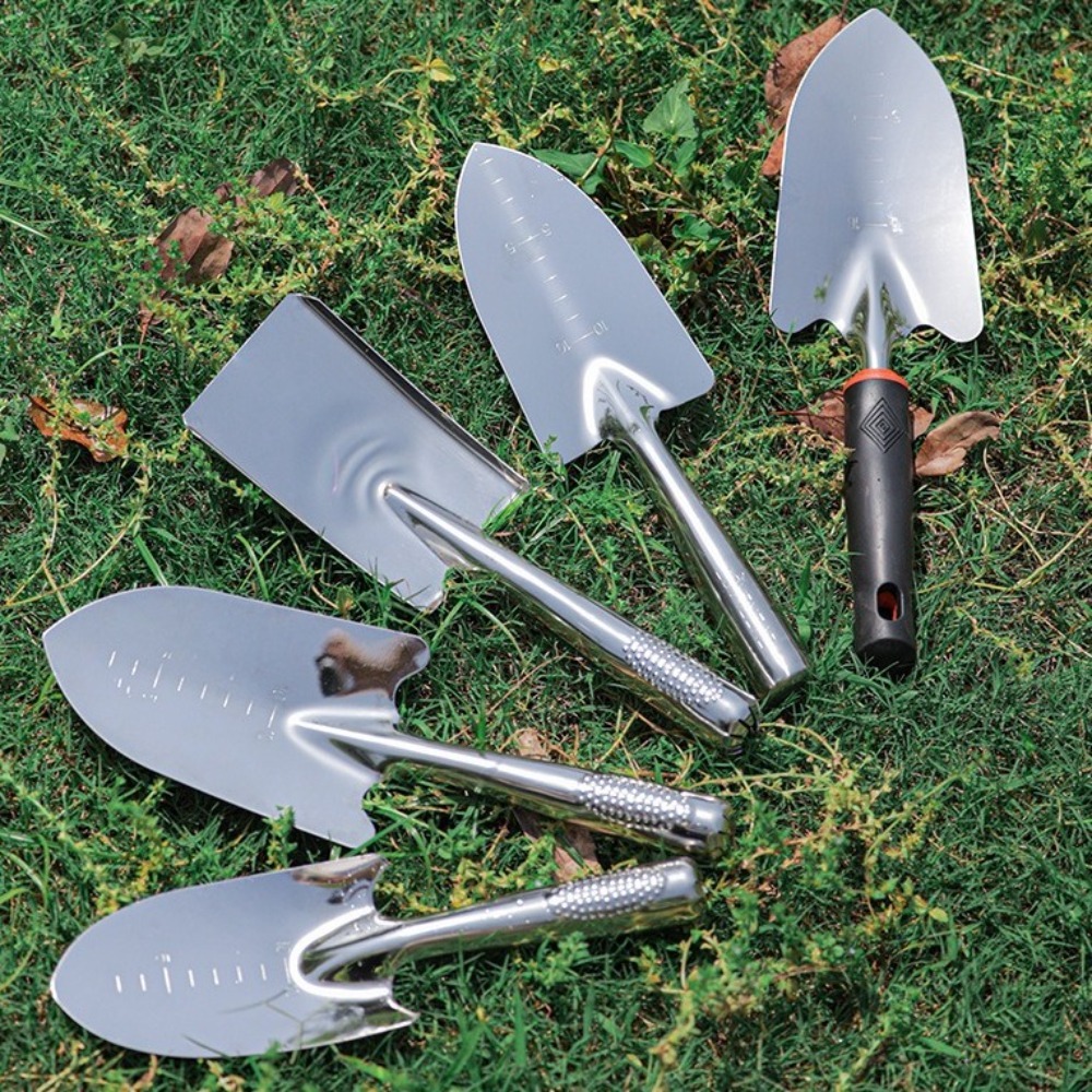 Sekop Taman Baja Anti Karat Mu - Garden Hand Trowel ulasan dan harga
