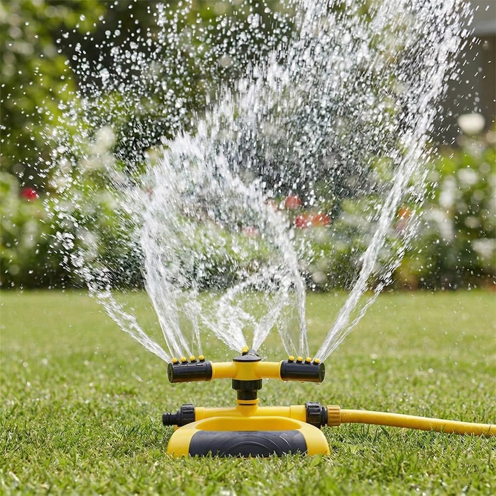 Penyiram Otomatis Berputar 360 - Gardening Yard Tools ulasan dan harga