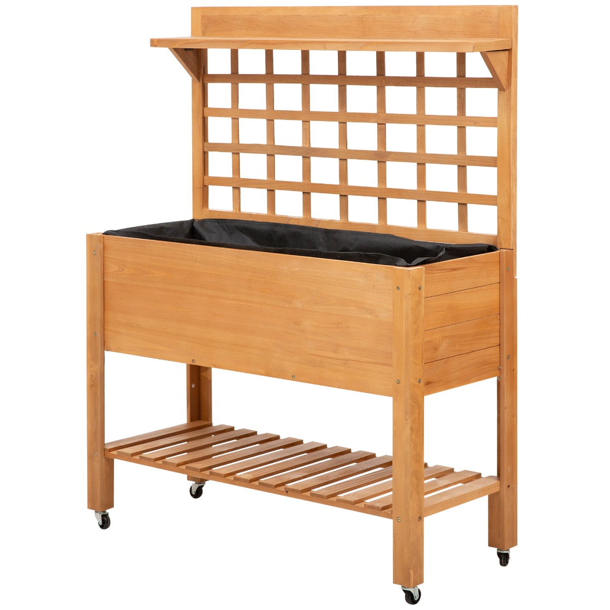 Kotak Tanam Kayu Solid untuk K - Raised Bed Planter Box ulasan dan harga