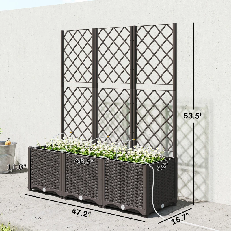 Kotak Penanam Luar Ruangan, Te - Raised Bed Planter Box ulasan dan harga