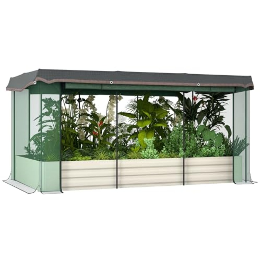 Kotak Tanam Logam Galvanis 7,3 - Raised Bed Planter Box ulasan dan harga