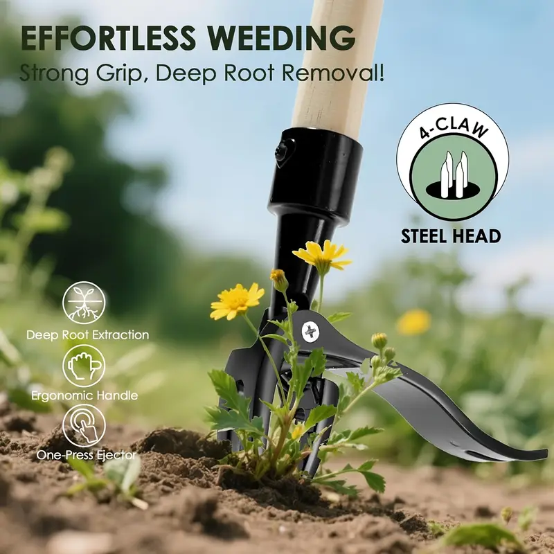 Penarik Gulma 4 Cabang Baja Ta - Gardening Tools On Sale ulasan dan harga
